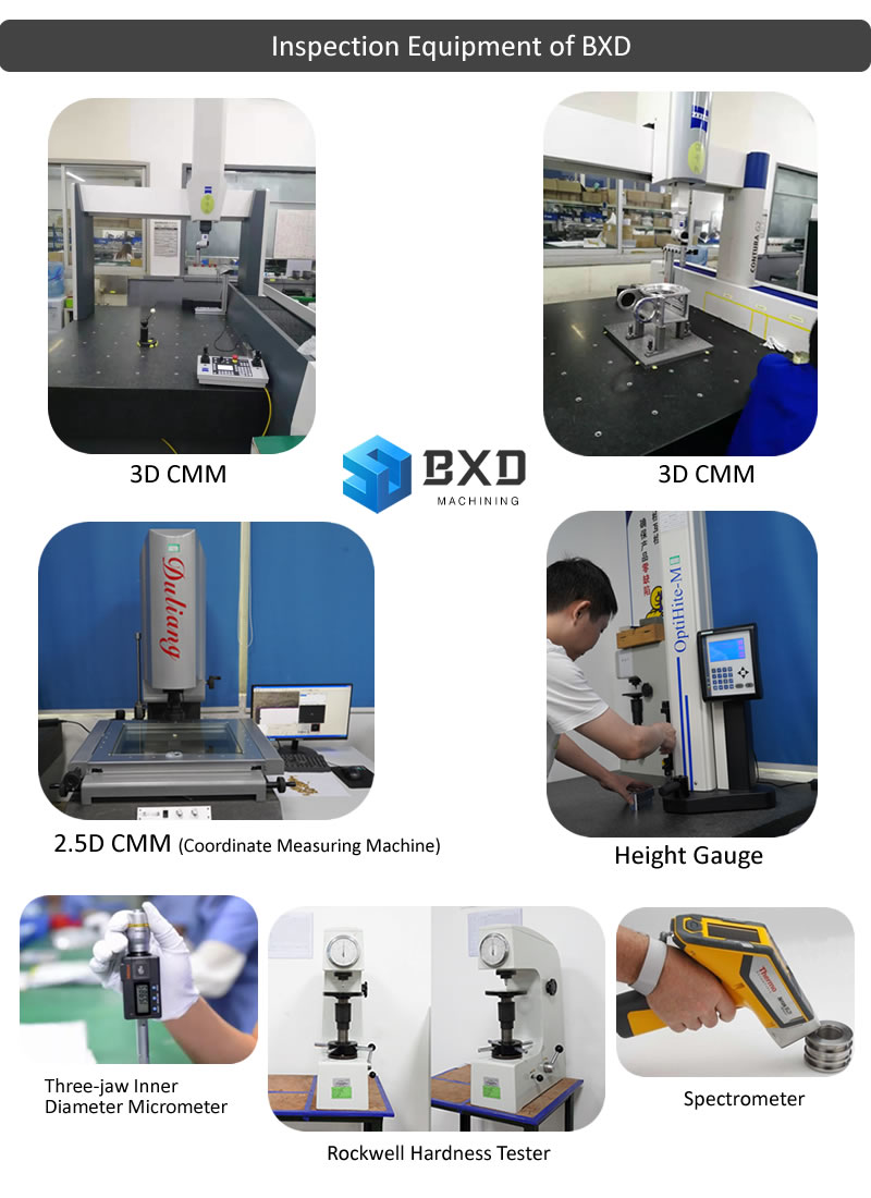 Inspectie van CNC-onderdelen